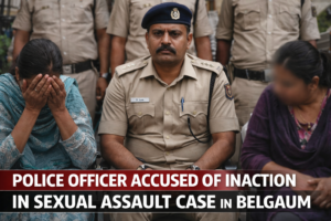 police officer facing serious accusations in belgaum